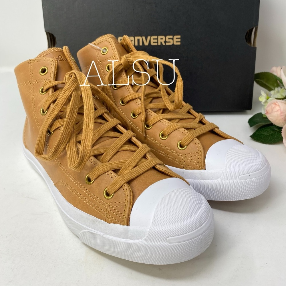 Converse Jack Purcell Jack Leather Mid Raw Sugar W - Picture 5 of 8